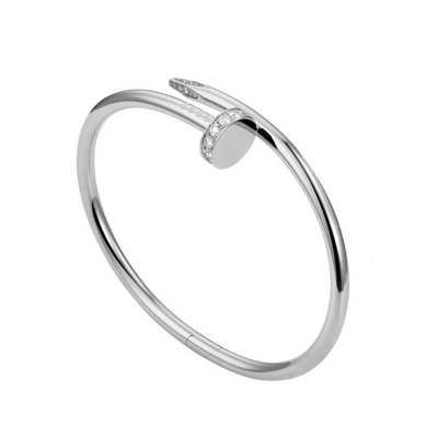 NAIL DELUXE BRACELET | SILVER