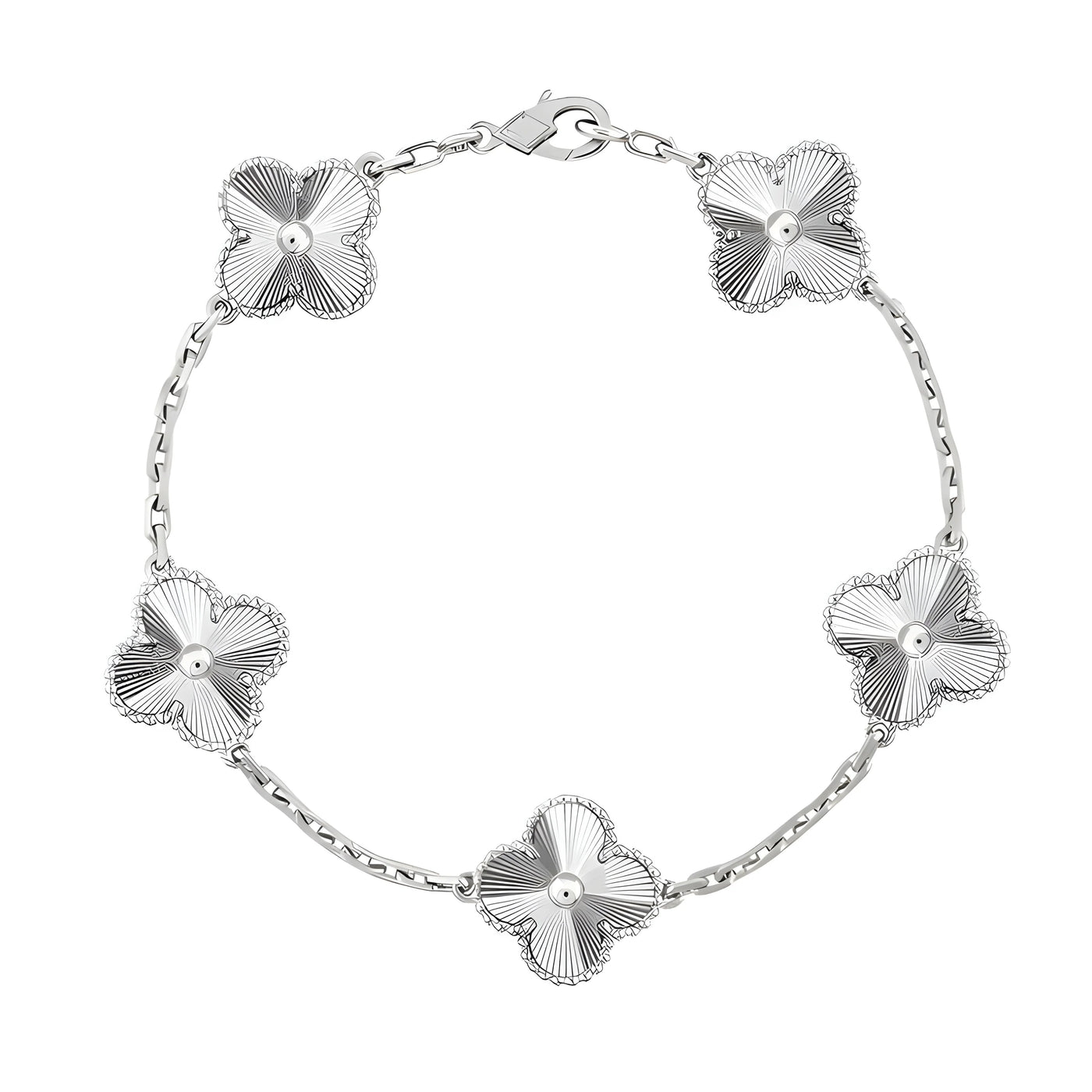 FLORAL BEAUTY BRACELET | SILVER