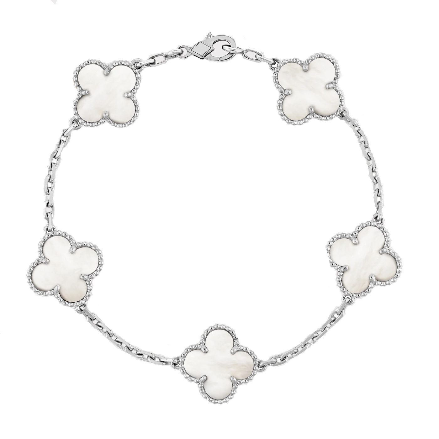 FLORAL BEAUTY BRACELET | SILVER