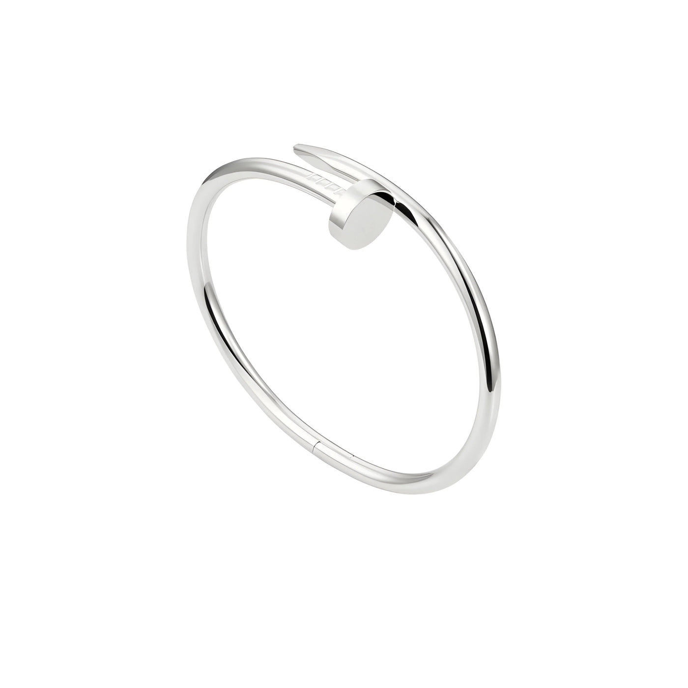 NAIL BRACELET | SILVER