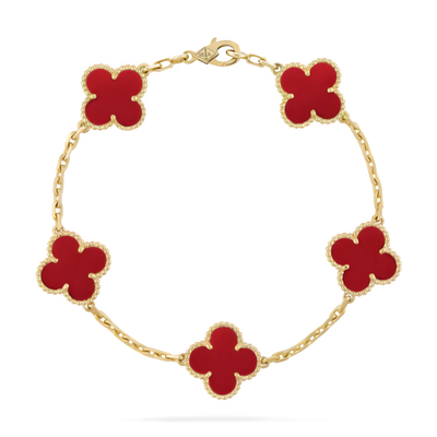 FLORAL BEAUTY BRACELET | GOLD